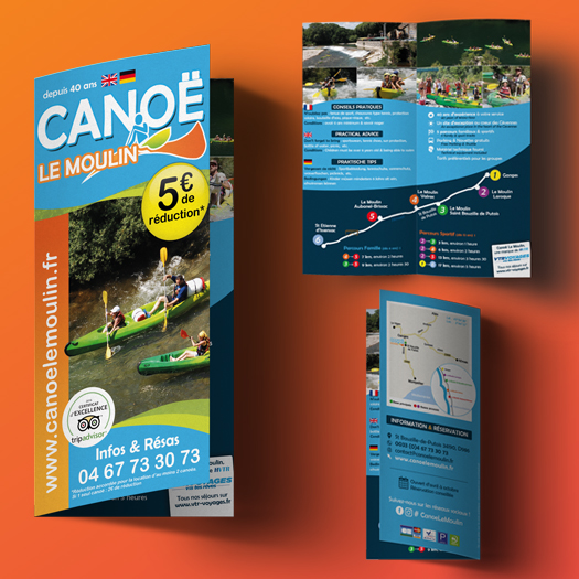 depliant canoe le moulin