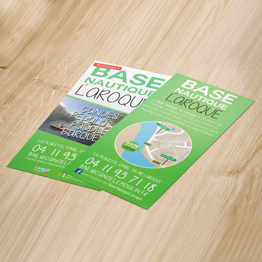 flyer base nautique laroque