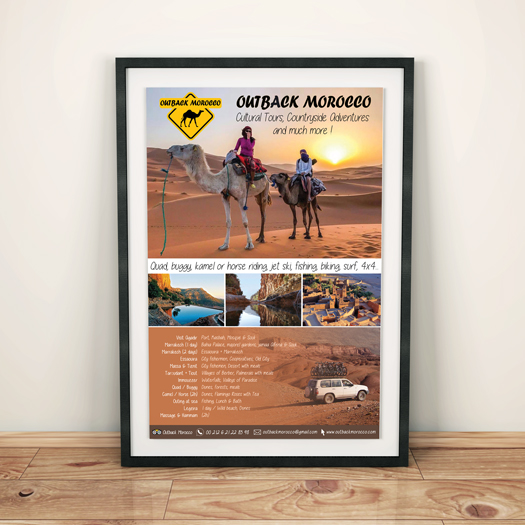 création affiches tourisme